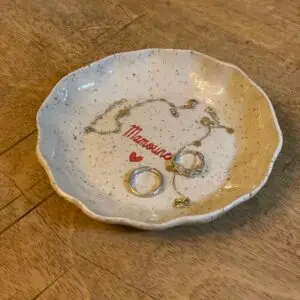 Coupelle à bijoux Rosa à personnaliser